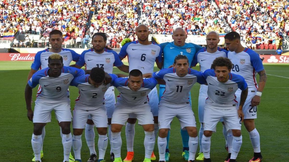 Once titular de Estados Unidos que cayó derrotado el viernes ante Colombia en la inauguración de la Copa América Centenario.