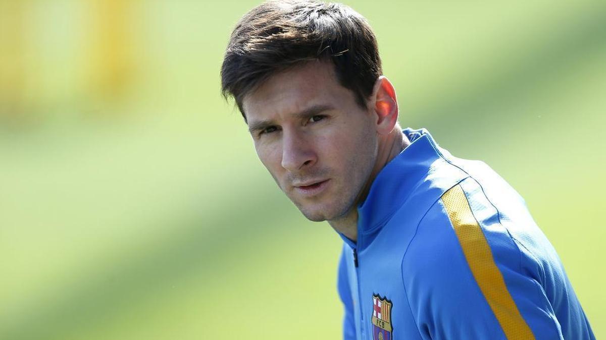 
El jugador argentino del FC Barcelona Leo Messi.