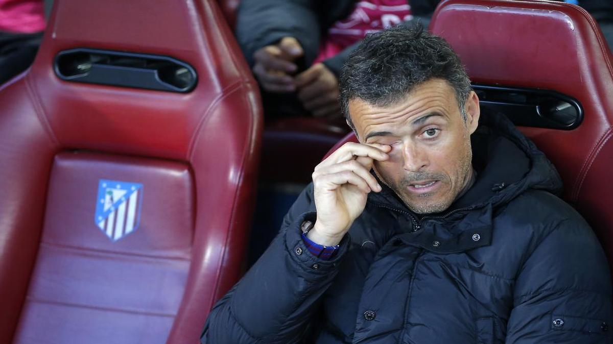 El técnico del Barcelona Luis Enrique expresó que el equipo no estuvo lúcido ante el Atlético en el partido de vuelta de la Liga de Campeones, celebrado el 13 de abril del 2016 en Madrid.