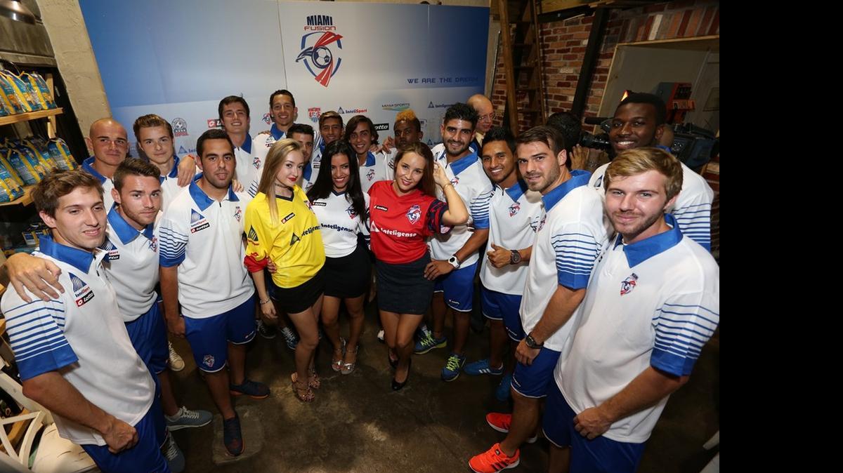 
El Miami Fusion fue presentado el jueves 7 de mayo del 2015 en Miami. Tiene los colores rojo, azul y blanco como la bandera de Estados Unidos.
