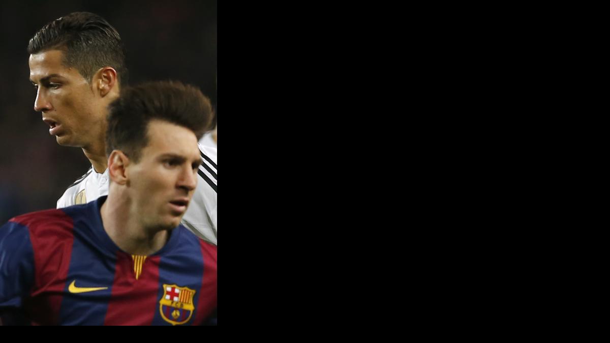 
 Lionel Messi y Cristiano Ronaldo


