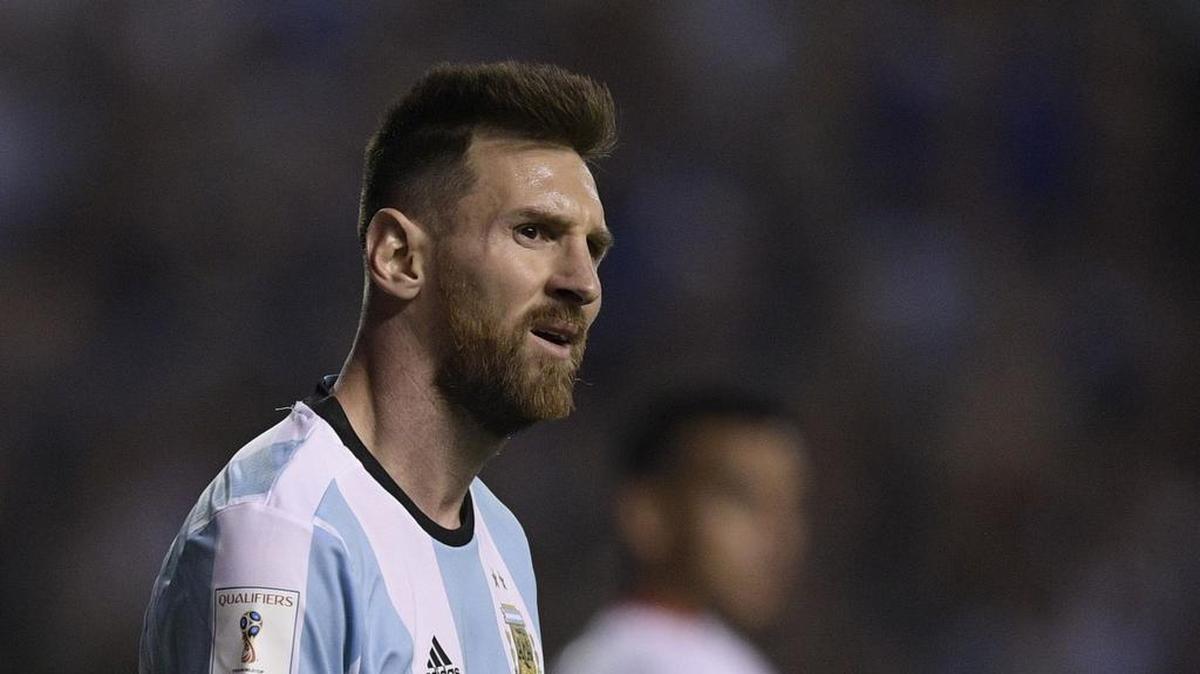 El futbolista argentino Lionel Messi durante el partido contra Perú en Buenos Aires el 5 de octubre de 2017.