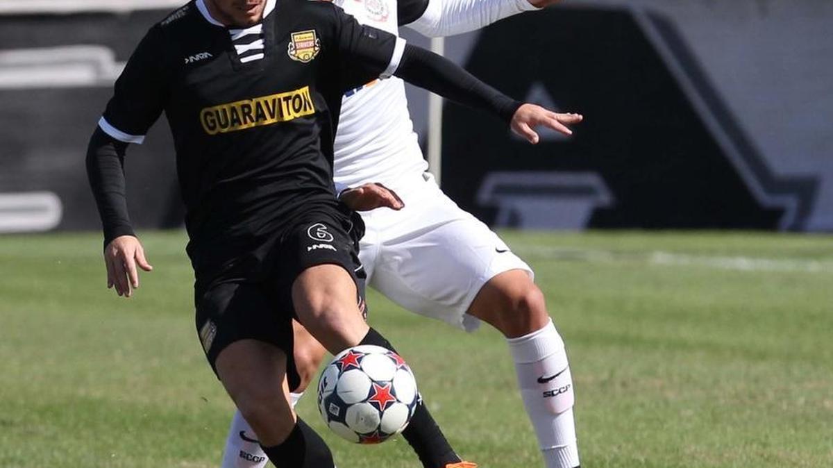 Victor Giro “PC”, de los Strikers, el sábado.