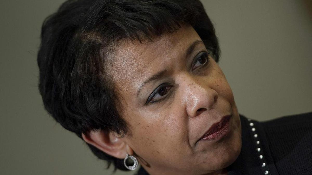La secretaria de Justicia estadounidense, Loretta Lynch.