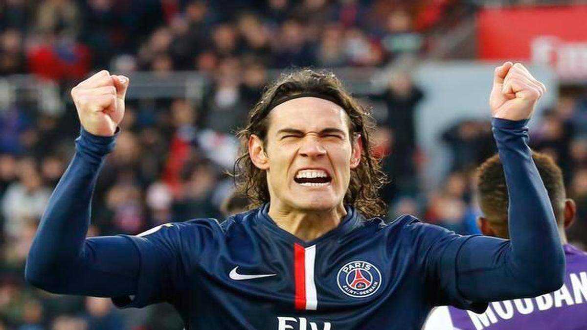 
El uruguayo Edinson Cavani reacciona tras perder un chance de anotar por el Paris Saint-Germain en el partido ante el Toulouse, el 21 de febrero del 2015.


