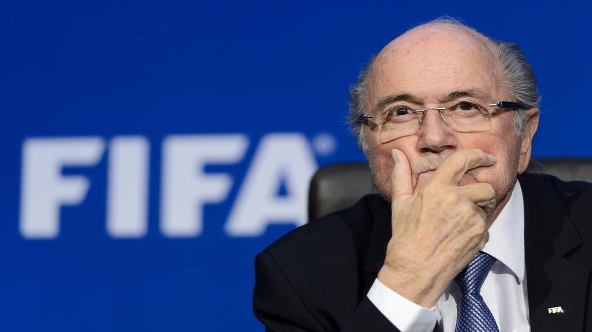 El presidente de la FIFA, Sepp Blatter.