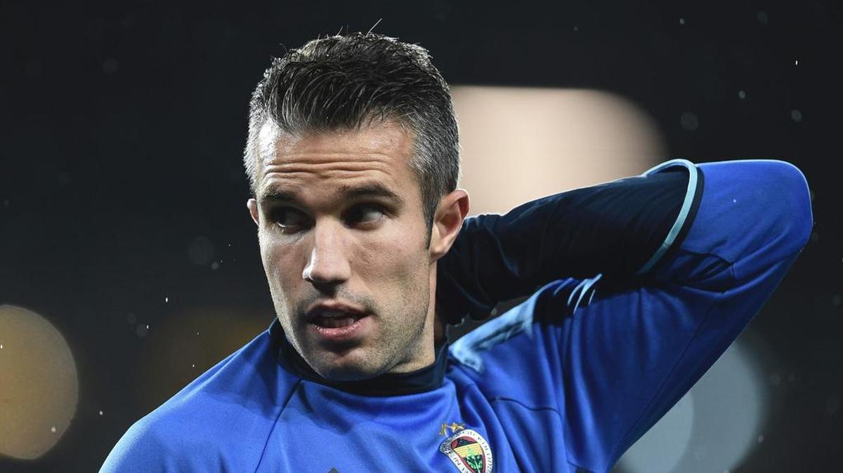 El delantero holandés del Fenerbahce Robin Van Persie en un partido el 20 de octubre de 2016.