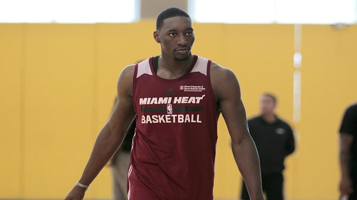 Bam Adebayo, recientemente elegido por Heat en el puesto 14 del draft, se prepara el miércoles en el AAA para participar en la Liga de Verano.
