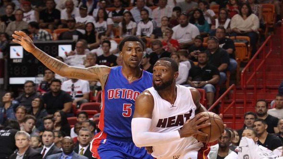 
Dwyane Wade (der.) está entre los 10 mejores anotadores del torneo con un promedio de 25 puntos en sus últimos 10 juegos.
