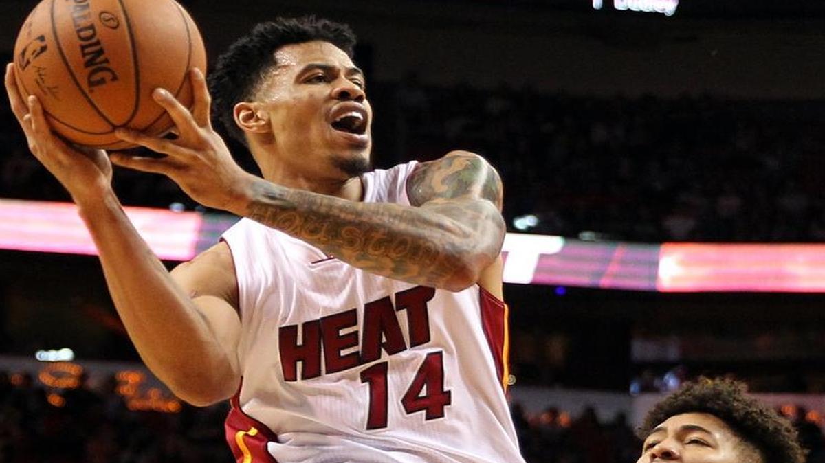 Gerald Green anotó 28 puntos y fue el máximo anotador del Heat ante los Wizards, el miércoles.