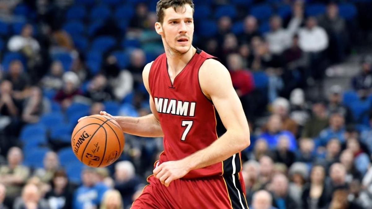 Goran Dragic, del Heat, se lució en el partido contra los Timberwolves, la noche del lunes 6 de febrero del 2017.