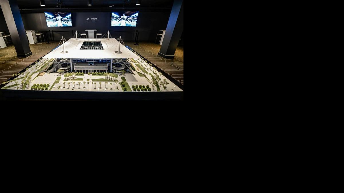 
Visión final del Sun Life Stadium cuando termine su modernización en el 2016 a un costo de $400 millones.

