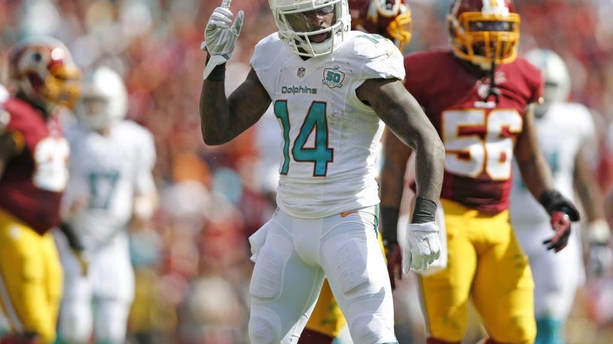 
Jarvis Landry (14), el domingo pasado.
