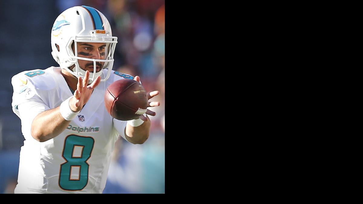 
Matt Moore (8) en un juego con los Dolphins, el 2 de noviembre del 2014.
