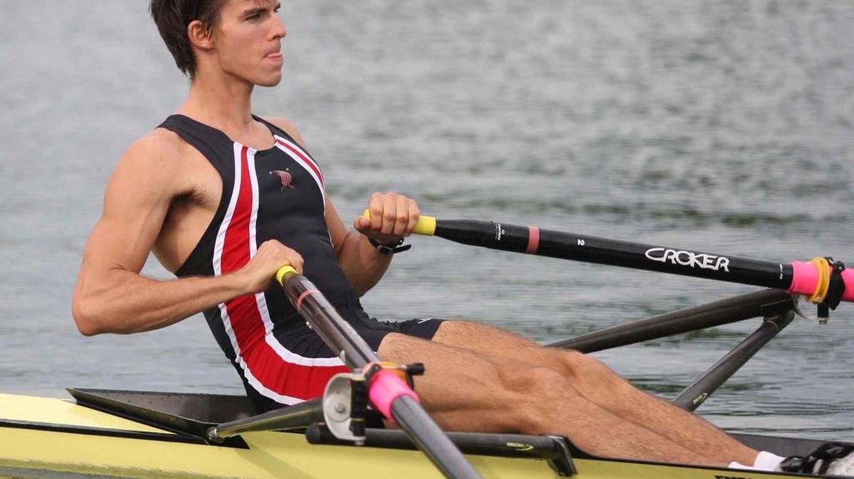 ROBIN PRENDES cuando remaba en el Miami Beach Rowing Club rumbo a la cita de Londres 2012.