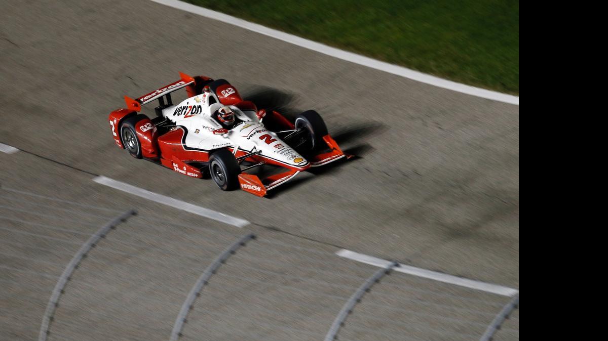 
Juan Pablo Montoya en acción en la Firestone 600, en el Texas Motor Speedway, el 6 de junio del 2015 en Fort Worth, Texas.
