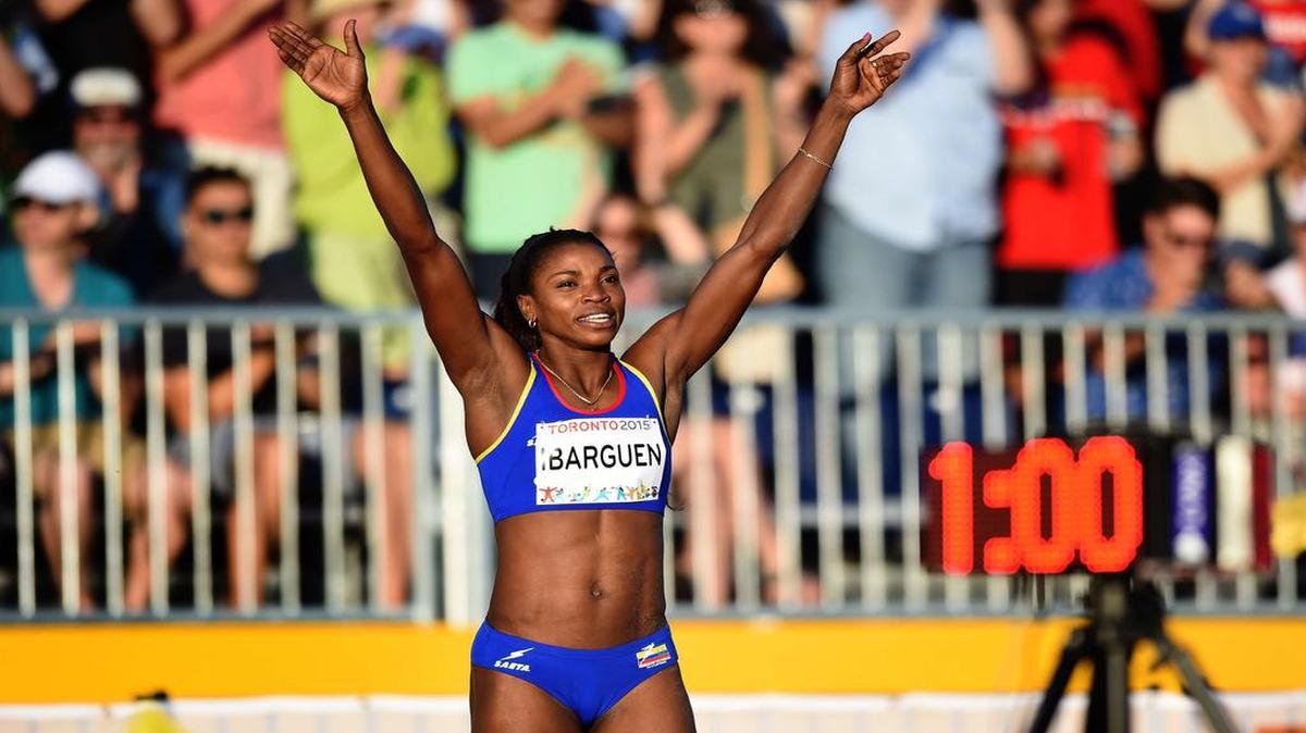 
Caterine Ibargüen prolongó el martes su larga racha de victorias y revalidó el título en el salto triple femenino. En su sexto y último intento, fijó un récord panamericano de 15.08 metros. Destrozó así la marca de 14.92 que había impuesto hace cuatro años en Guadalajara. 

