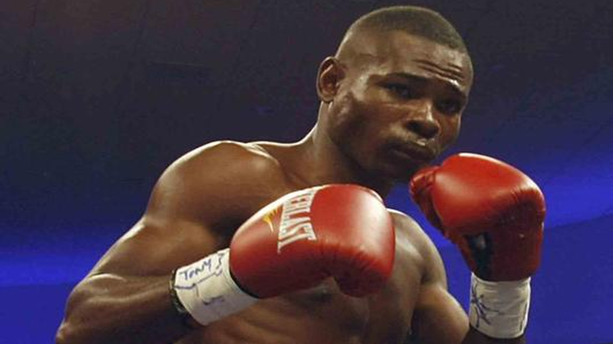 
EL BOXEADOR cubano Guillermo Rigondeaux. 
