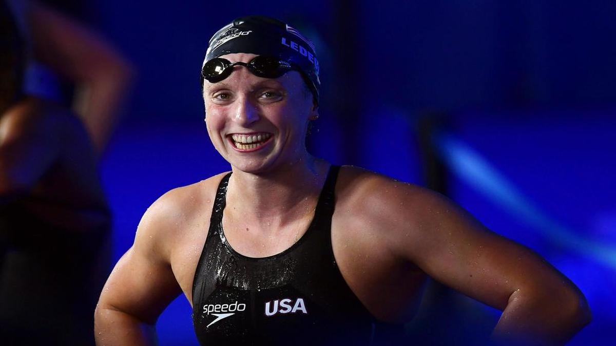 La estadounidense Katie Ledecky se consagró como la gran estrella de la natación femenina al sumar su quinto oro en el Mundial de Budapest, Hungría, tras vencer en la final de los 800 metros libres, el 29 de julio del 2017.