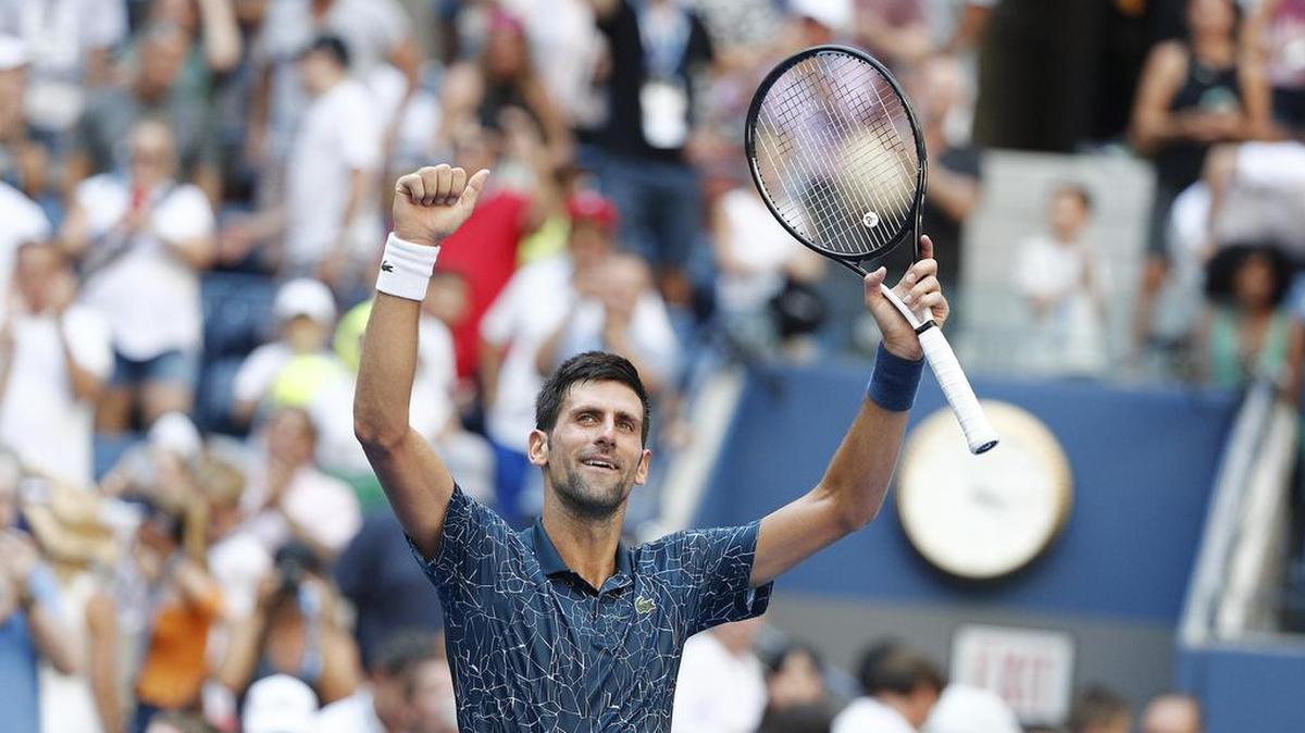 El serbio Novak Djokovic derrotó 6-3, 6-4 y 6-3 al portugués Joao Sousa, el lunes 3 de septiembre de 2018  en Nueva York.