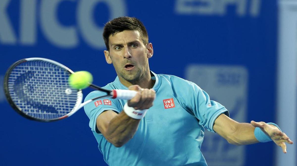 El serbio Novac Djokovic avanzó a la segunda ronda del Abierto Mexicano de Tenis que se juega en Acapulco al vencer en la primera fase al eslovaco Martin Klizan en dos sets con parciales de 6-3 y 7-6 (7/4), el 28 de febrero del 2017.