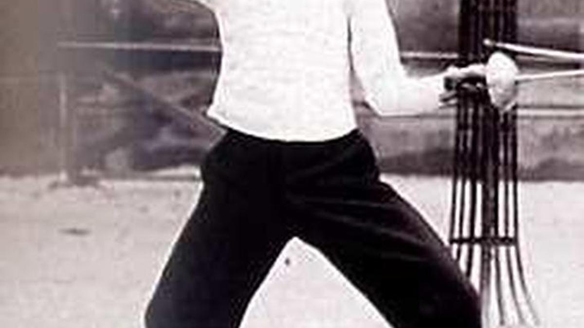 EL ESGRIMISTA cubano José Ramón Fonst, primer medallista olímpico latinoamericano.