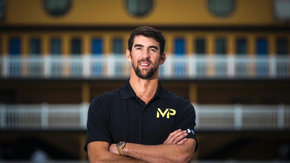 El ex nadador estadounidense Michael Phelps.