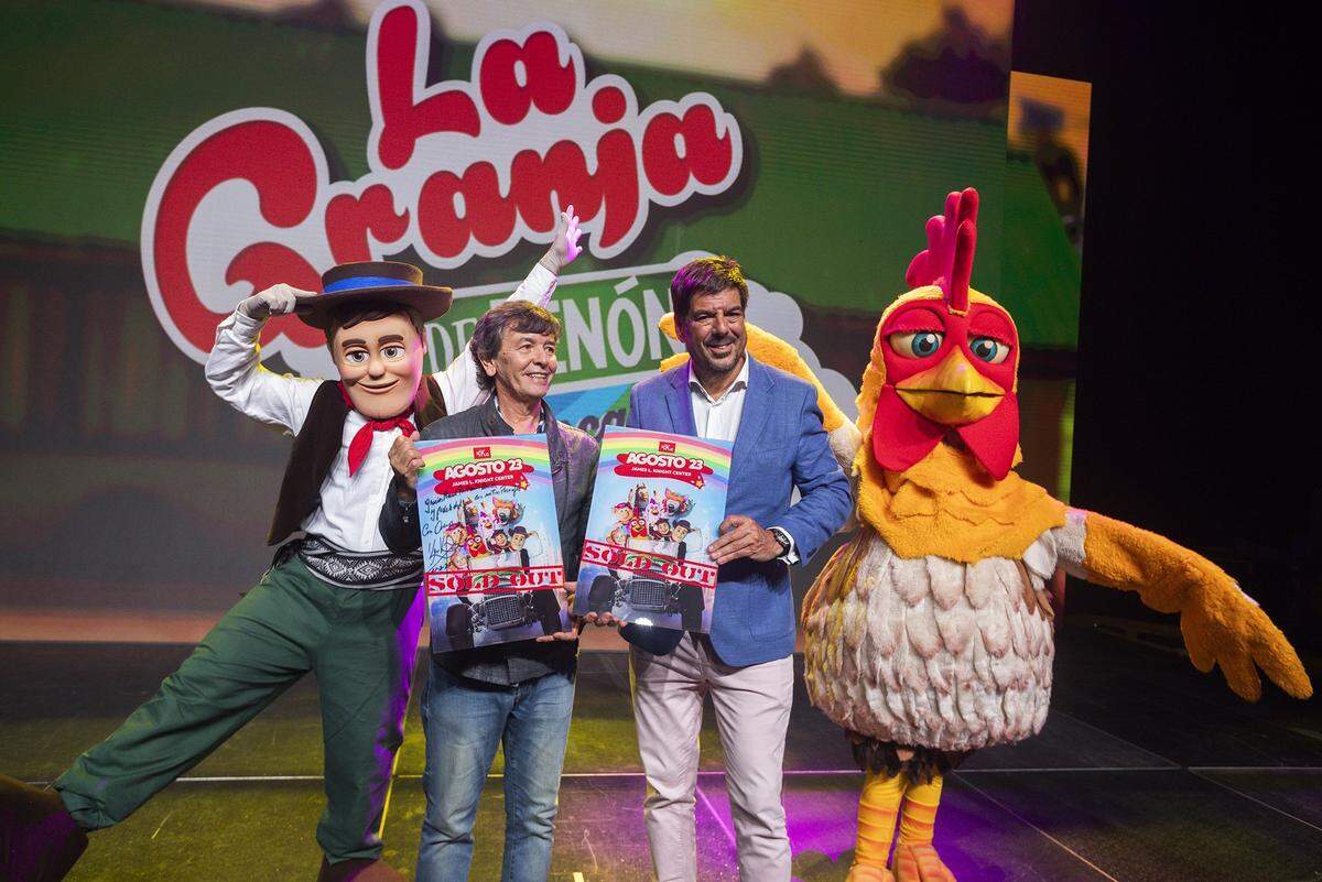 “Sold Out” La Granja de Zenón James L. Knight Center en Miami.