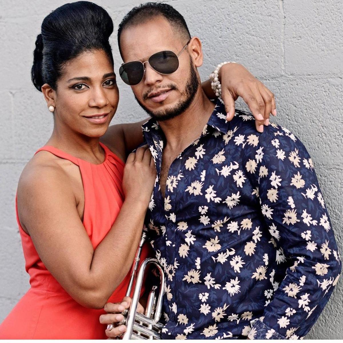 Lisett Morales, La Mulata del Sabor, y Reinier Bonachea