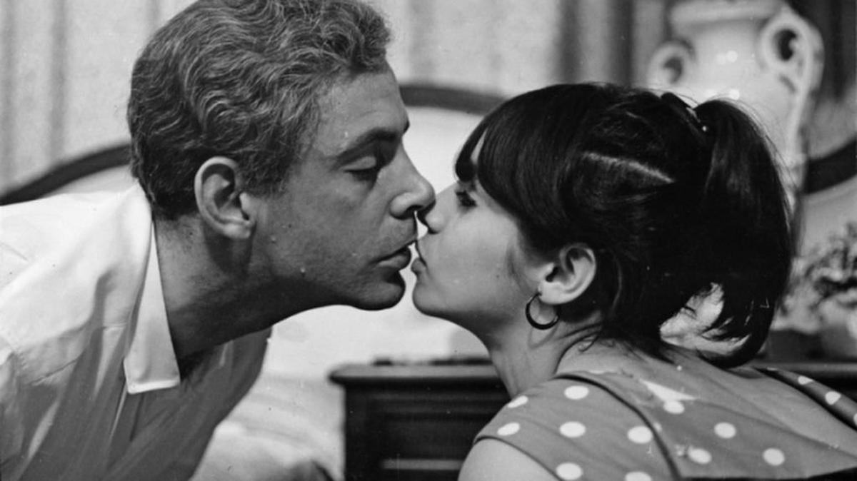 Sergio Corrieri y Daisy Granados en “Memorias del subdesarrollo” (1968).