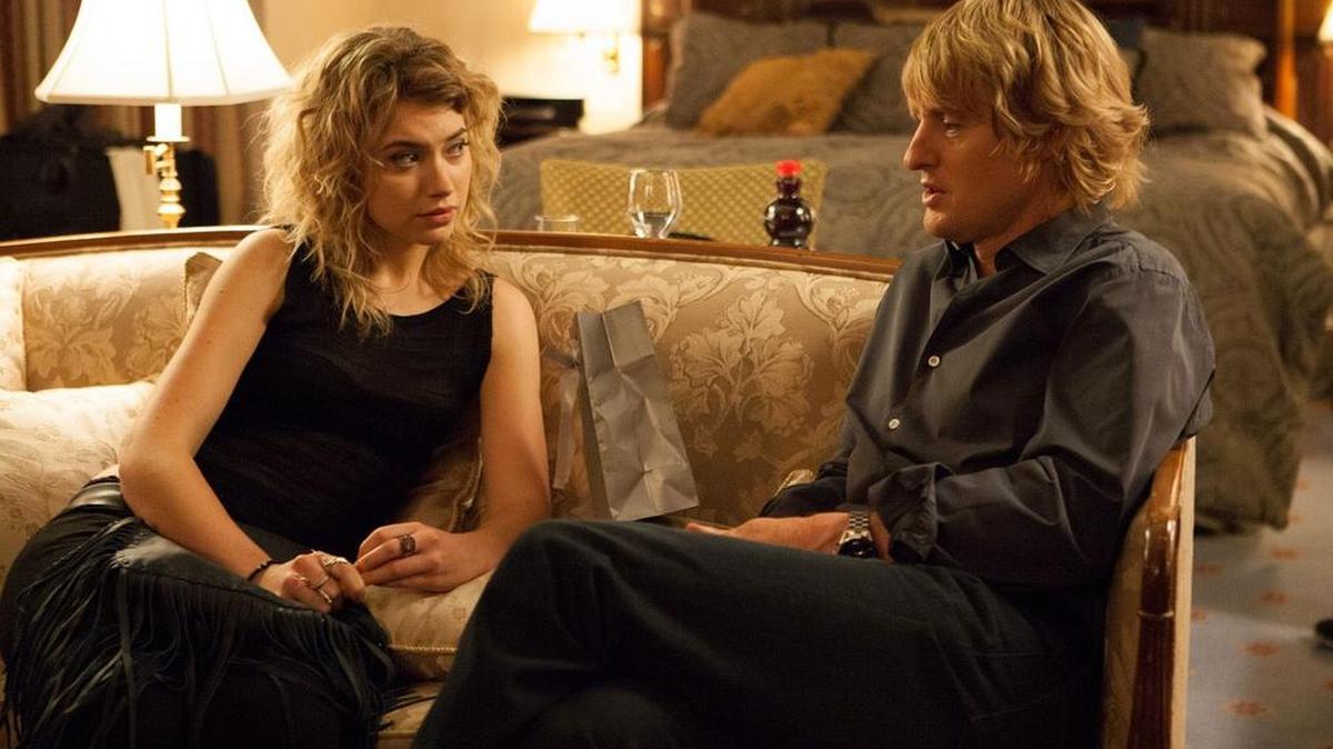 
Imogen Poots y Owen Wilson en ‘She’s Funny That Way’, dirigida por Peter Bogdanovich.

