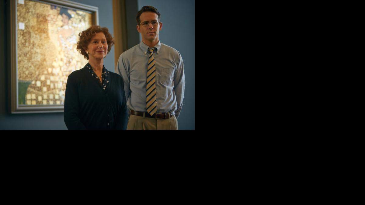 
Helen Mirren y Ryan Reynolds en ‘Woman in Gold.
