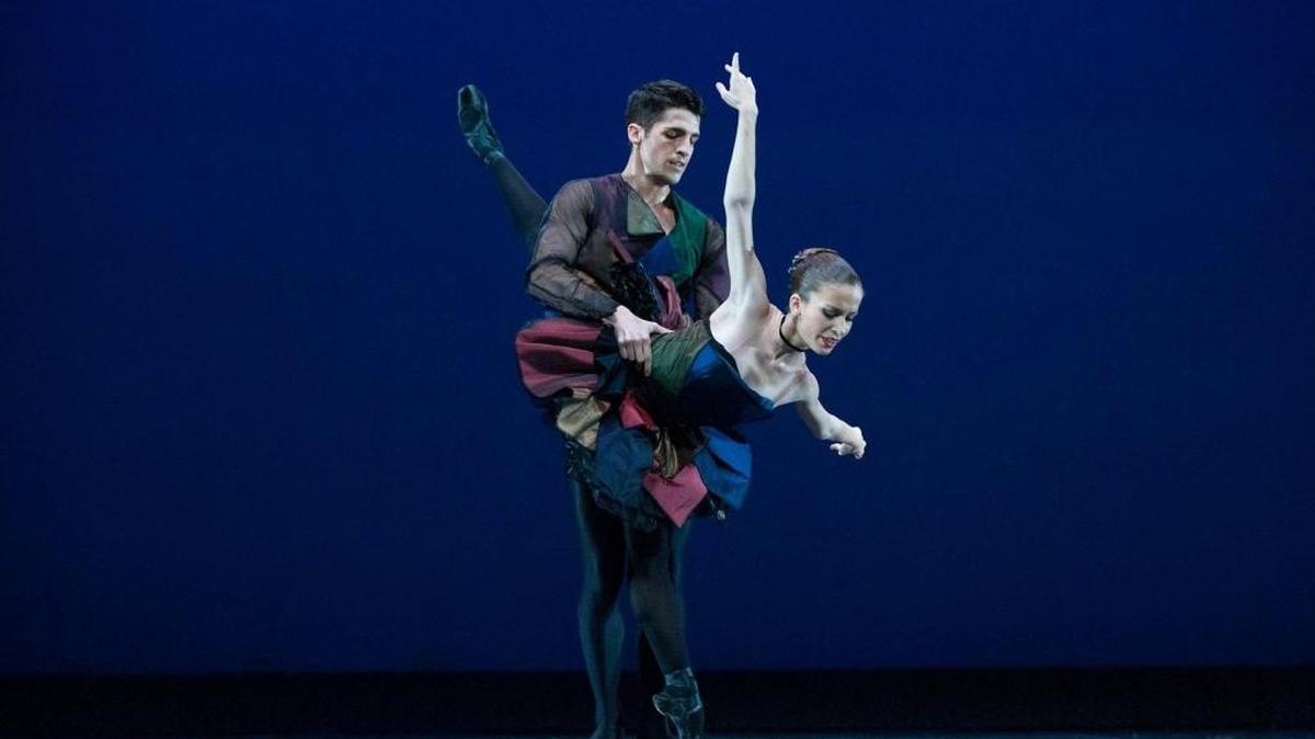 María Muñoz y Álvaro Madrigal en el ‘pas de deux’ ‘Scarlatti’.