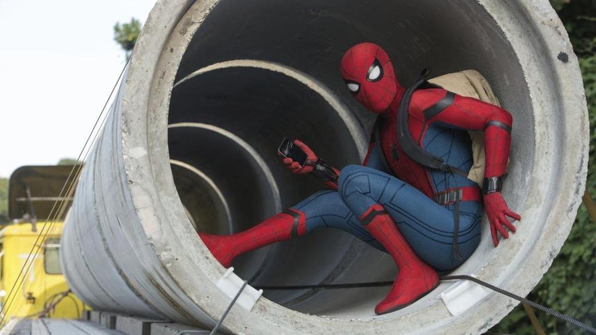 Una escena de la película “Spider-Man: Homecoming” de Columbia Pictures.