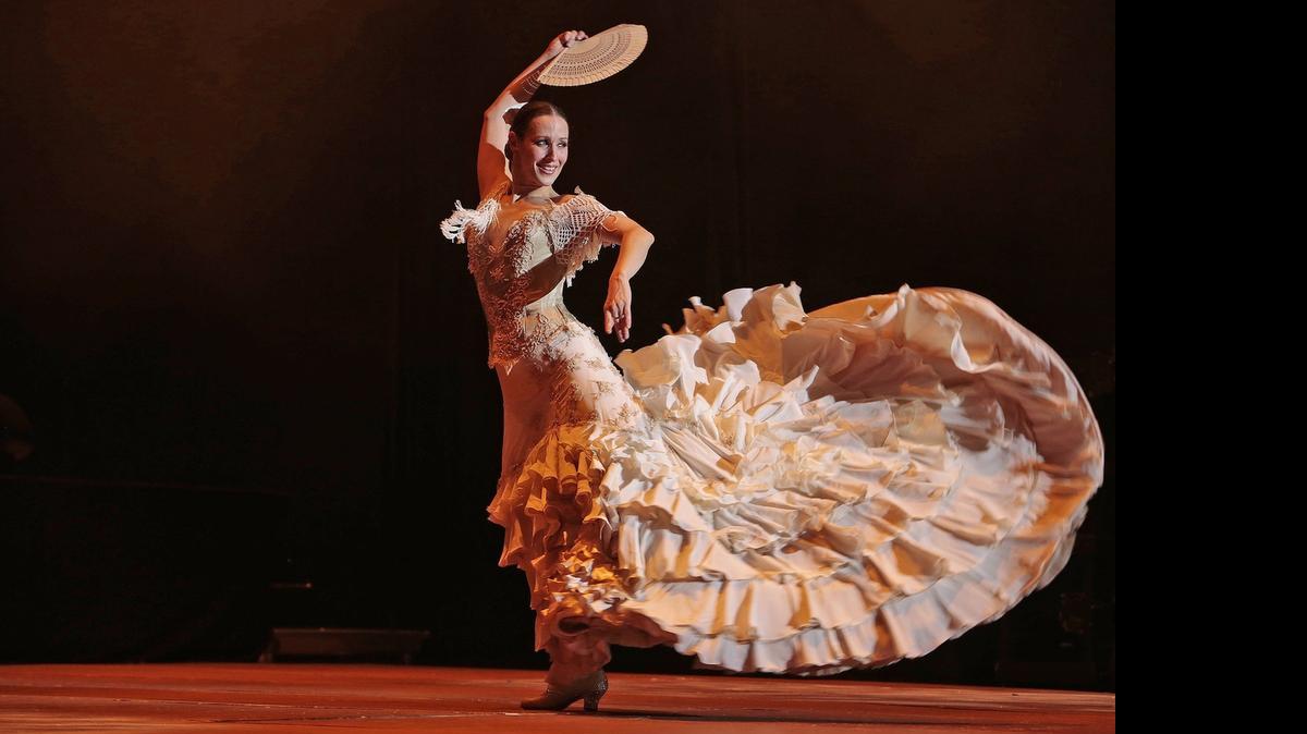 
Siudy Garrido en ‘Guajira’, pieza que fue el punto culminante del concierto en el Miami-Dade County Auditorium.
