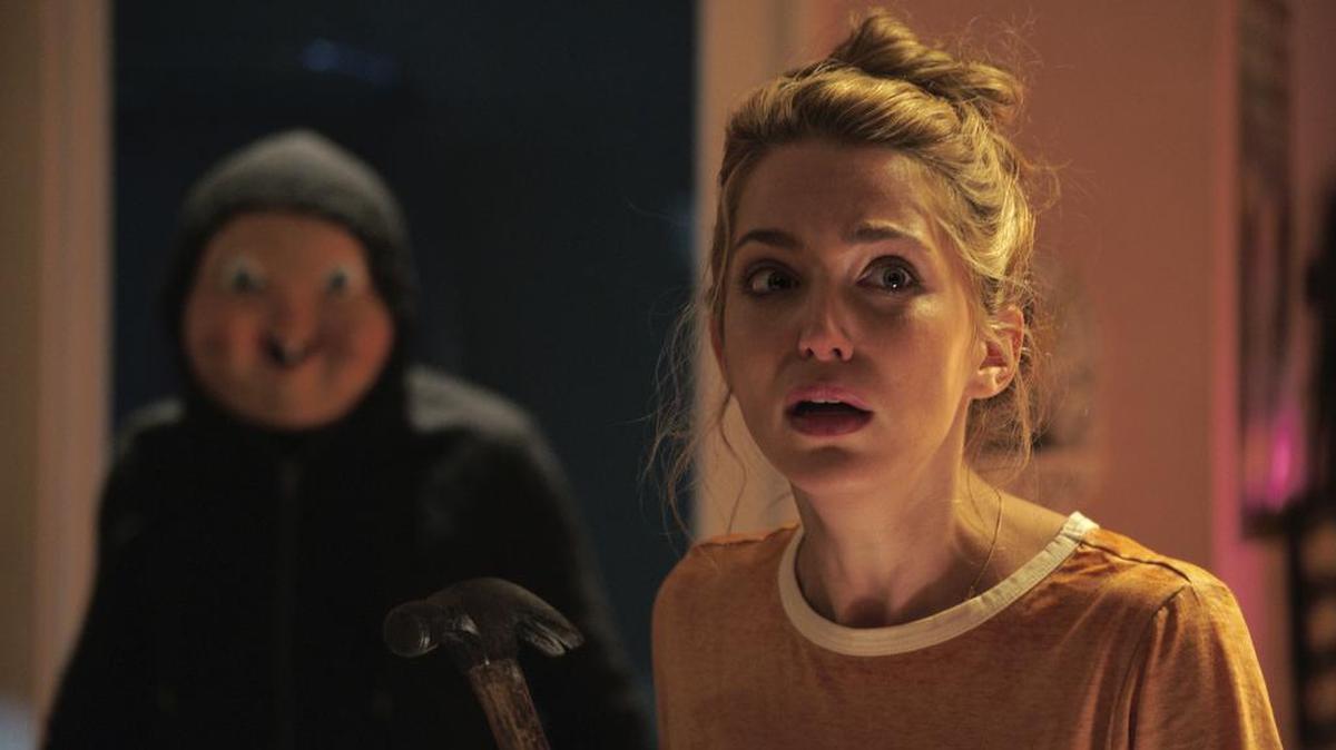 La actriz Jessica Rothe, en una imagen de la película “Happy Death Day”, de Universal Pictures.