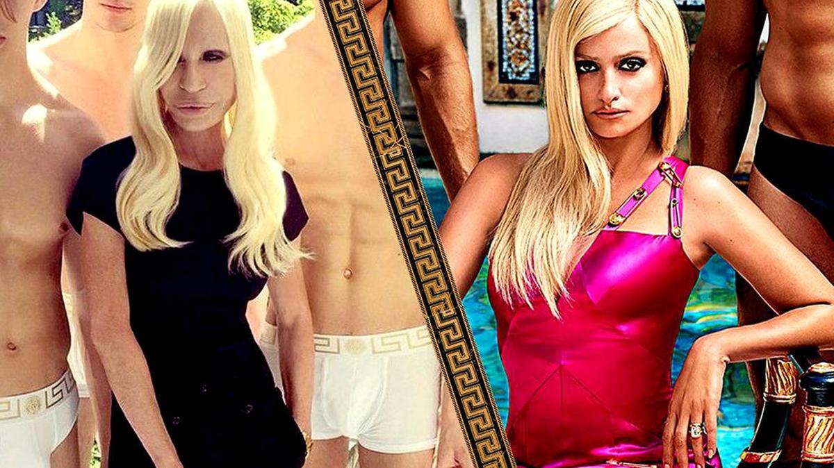 Donatella Versace y Penélope Cruz.