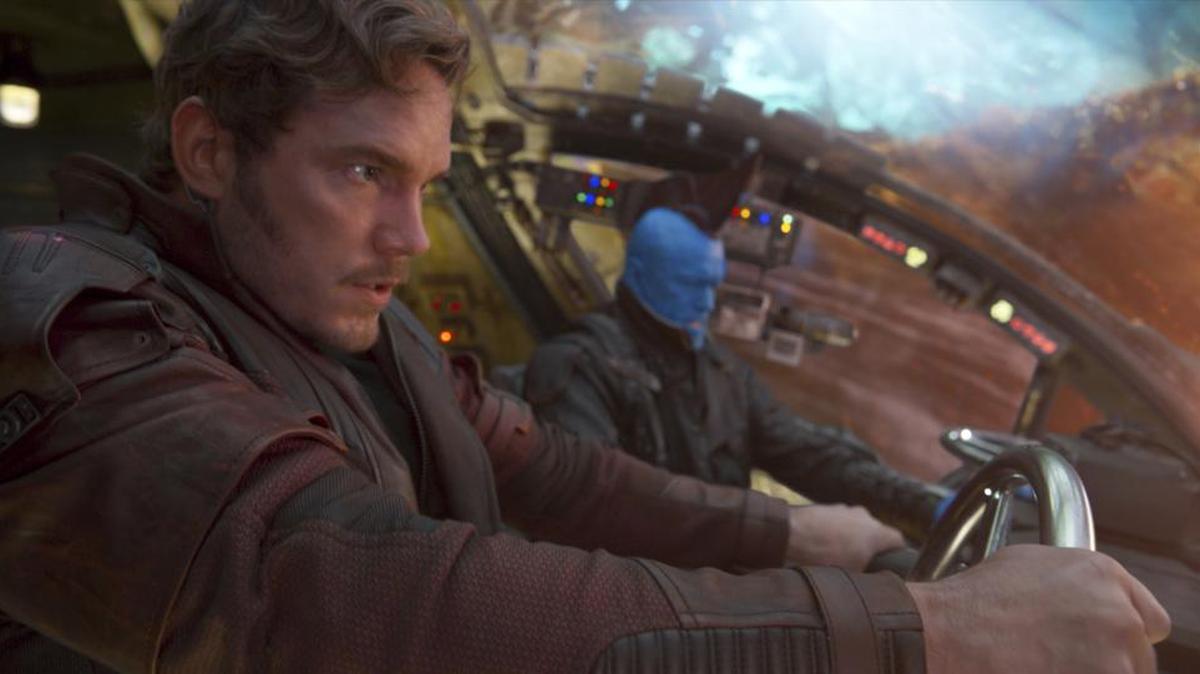 Escena de la película Guardianes de la Galaxia Vol. 2.
