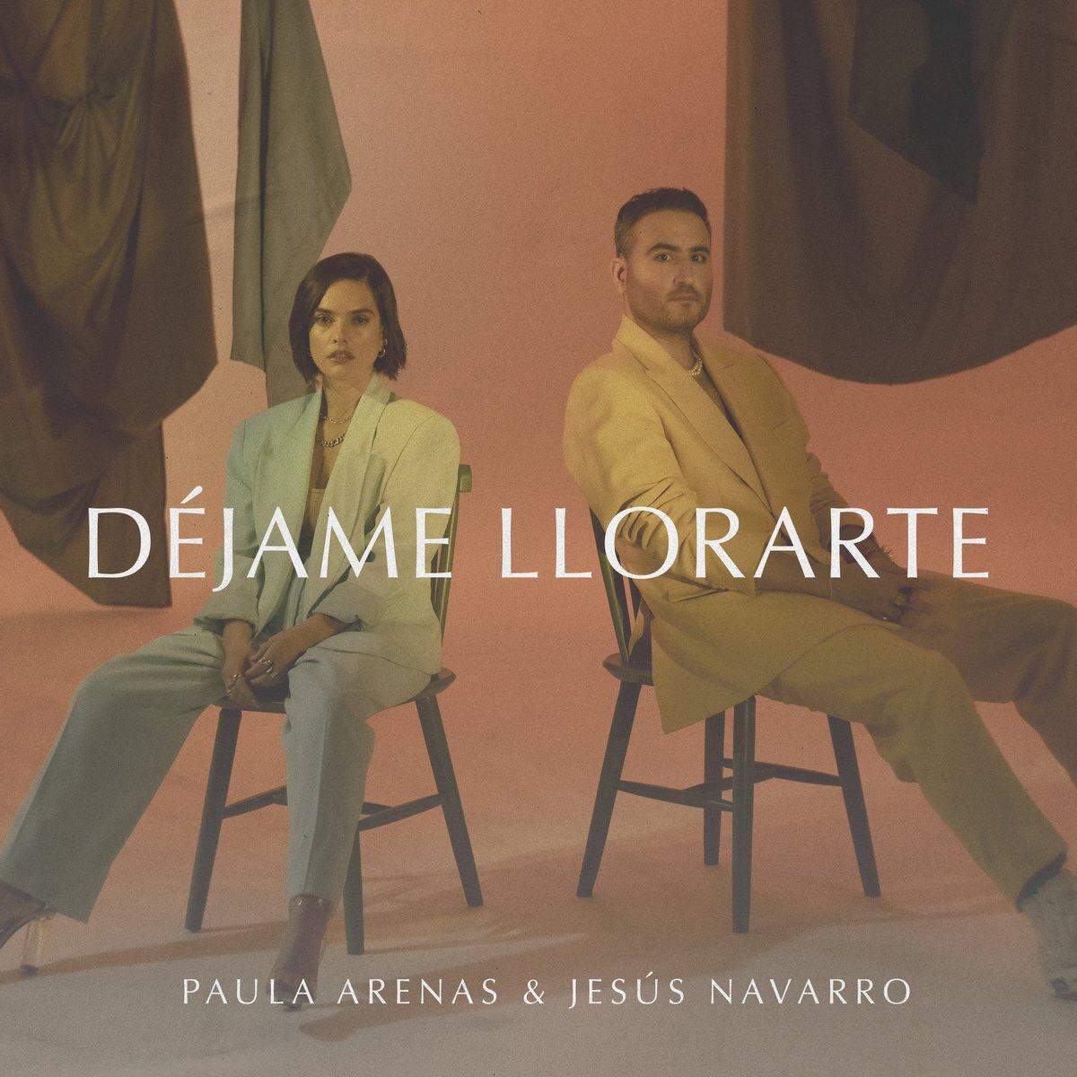 Carátula de “Déjame llorarte” con Paula Arenas y Jesús Navarro.
