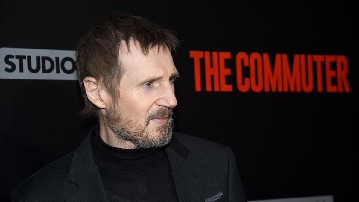 El actor británico Liam Neeson asiste a la premiere en Nueva York de "The Commuter", el 8 de enero del 2018.