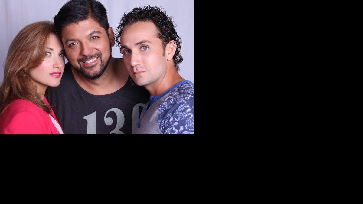 
Jamie Sasson, David Chacón y Jorge Luis Curbelo en ‘Nosotros’. 
