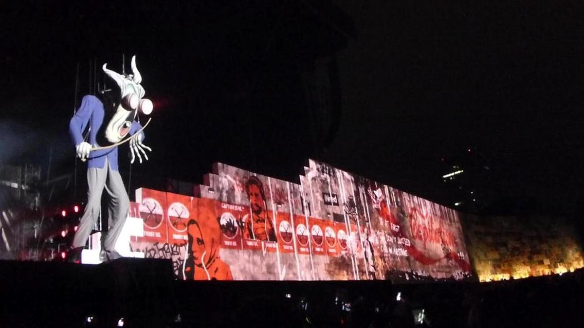 
Una de las escenas de ‘Roger Waters The Wall’.
