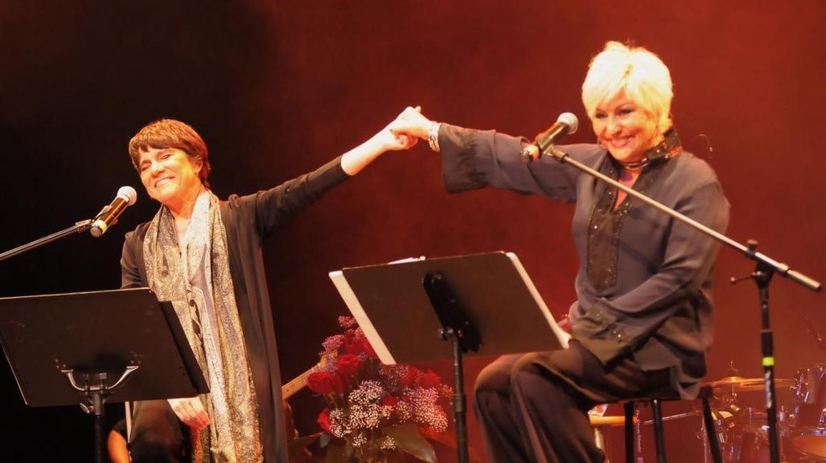 Cristina Rebull y Candi Sosa