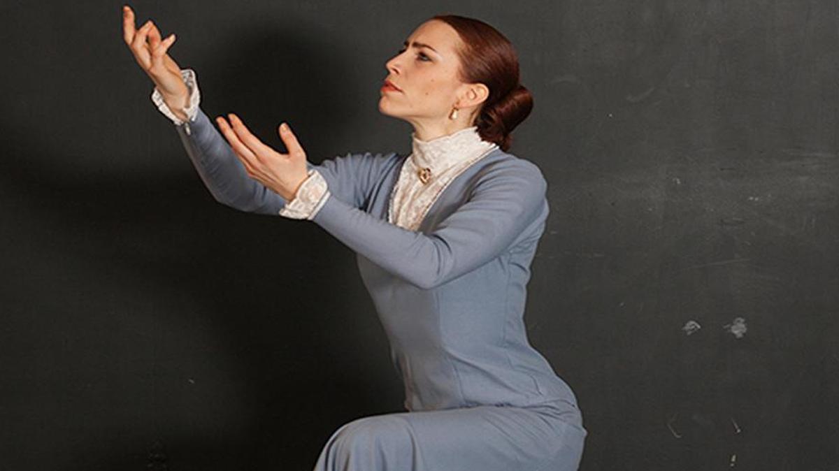 
Josefine Chiachiero en ‘El Padre’, de August Strindberg, que presenta este fin de semana Ballet Flamenco La Rosa.
