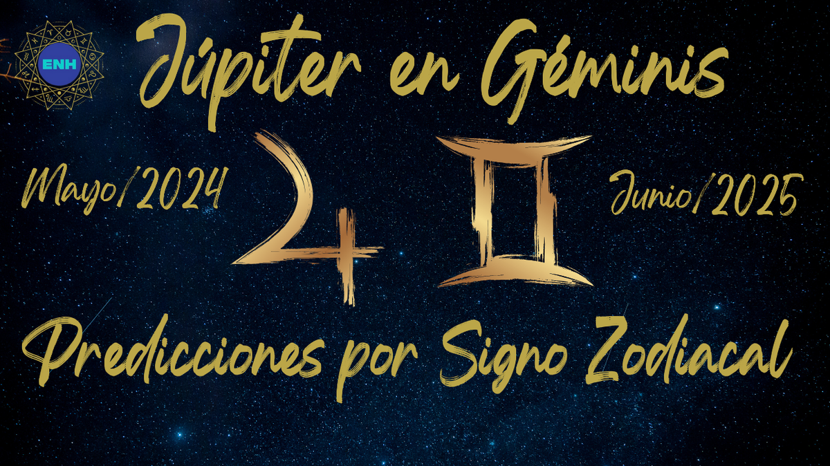 Júpiter, el planeta de la suerte y la abundancia, entra en Géminis este sábado 25 de mayo. La entrada de Júpiter en Géminis es uno de los tránsitos más importantes del año.