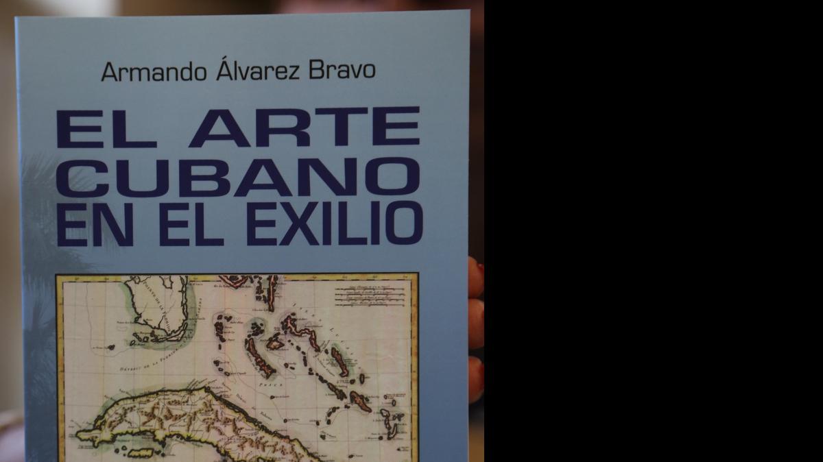 
Cubierta del libro ‘El arte cubano en el exilio’, de Armando Álvarez Bravo. 
