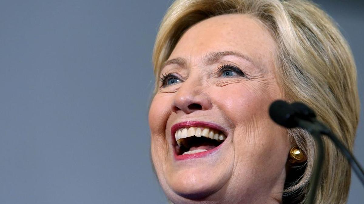 La candidata presidencial demócrata, Hillary Clinton, en Orlando, el 21 de septiembre.