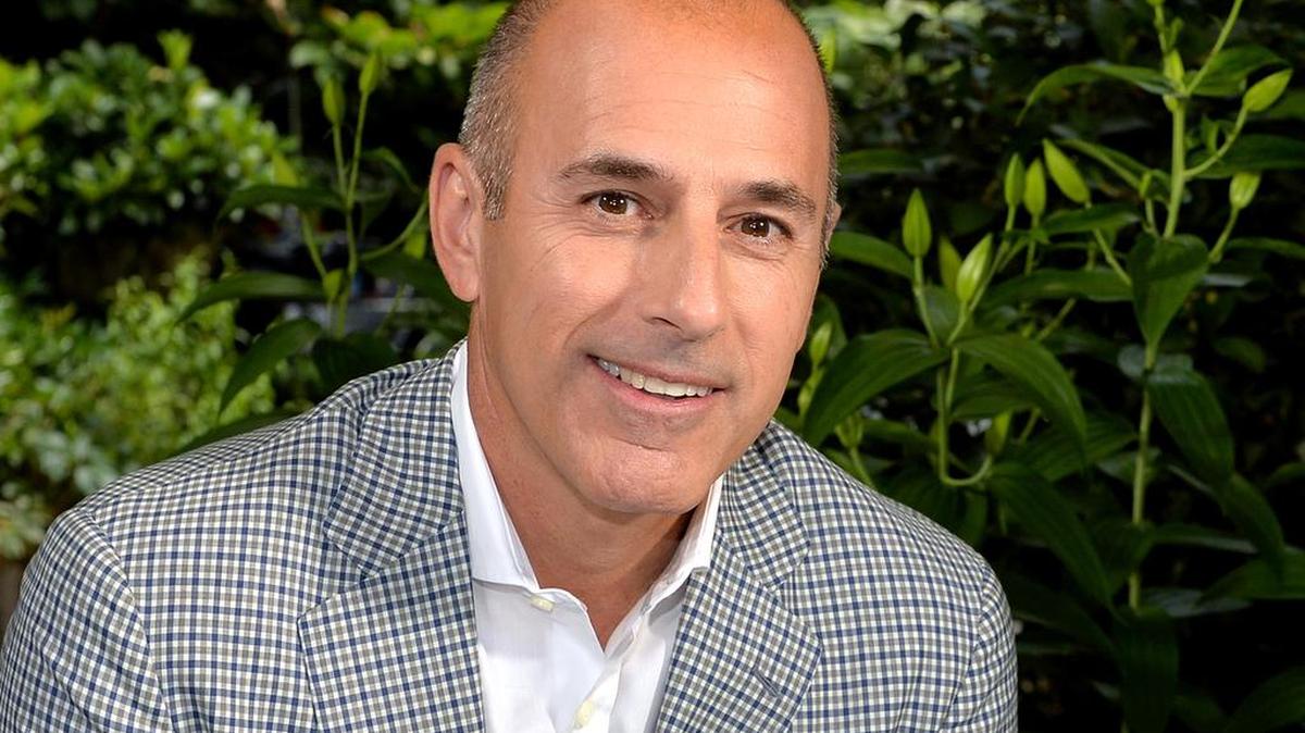 Matt Lauer, co-presentador del programa de televisión "Today".