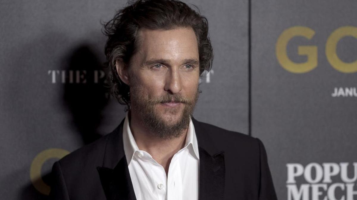 El actor Matthew McConaughey en el estreno de la película “Gold” el 17 de enero de 2017 en Nueva York.