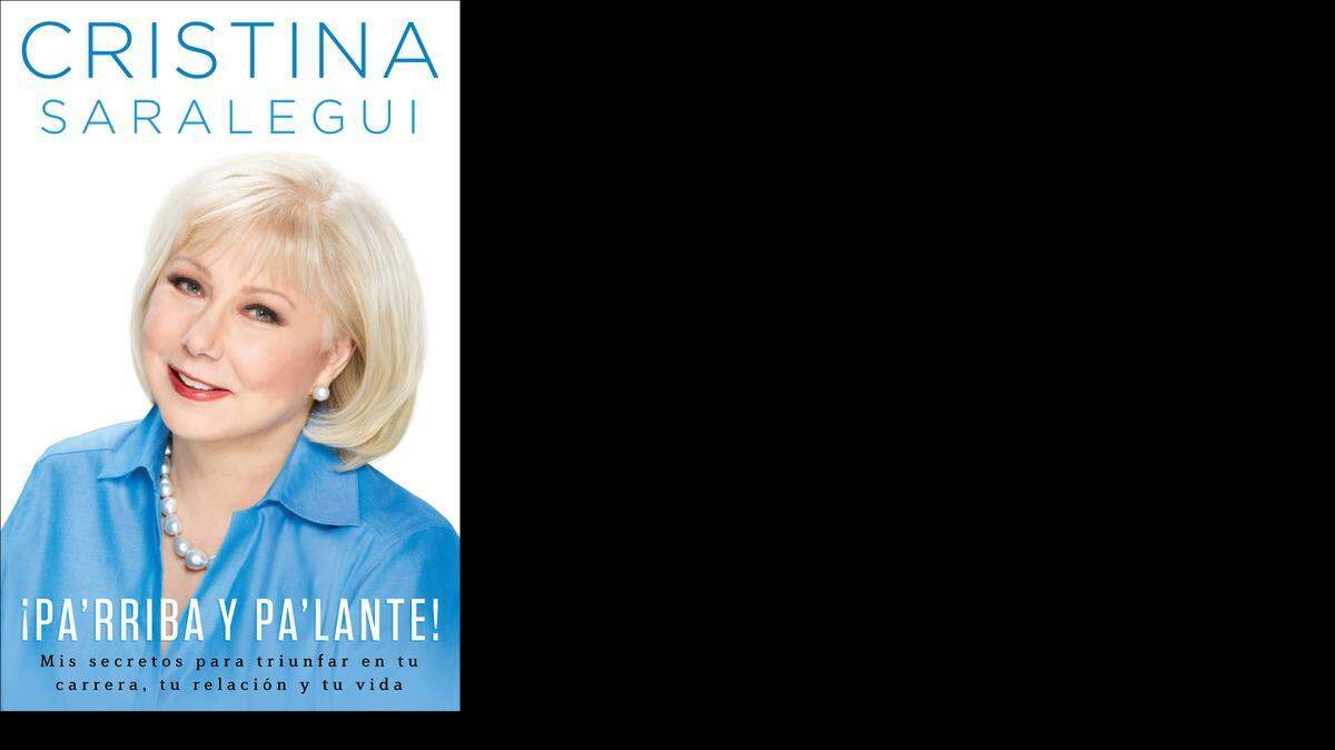
Portada del nuevo libro de Cristina, ‘Pa’rriba y Pa’lante, Mis secretos para triunfar en tu carrera, tu relación y tu vida’.
